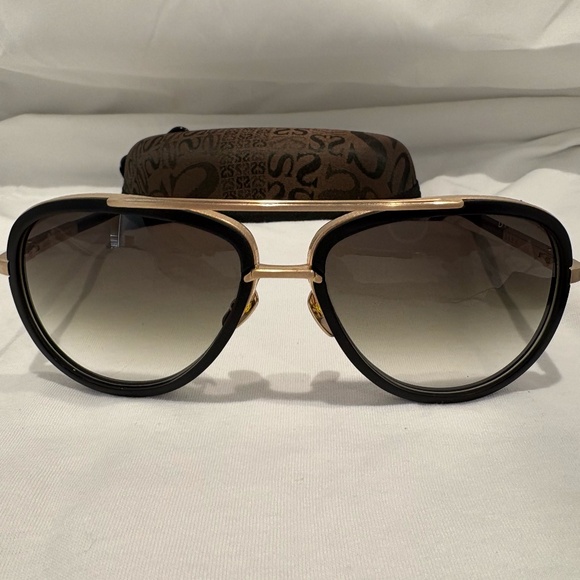 NEW! DITA MACH-2 DRX-2031B-F-BLK-12K BLACK W/ 12K GOLD FRAME 100% AUTH. - Picture 1 of 8